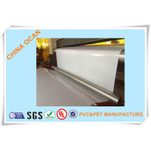 Glossy White PVC Blatt